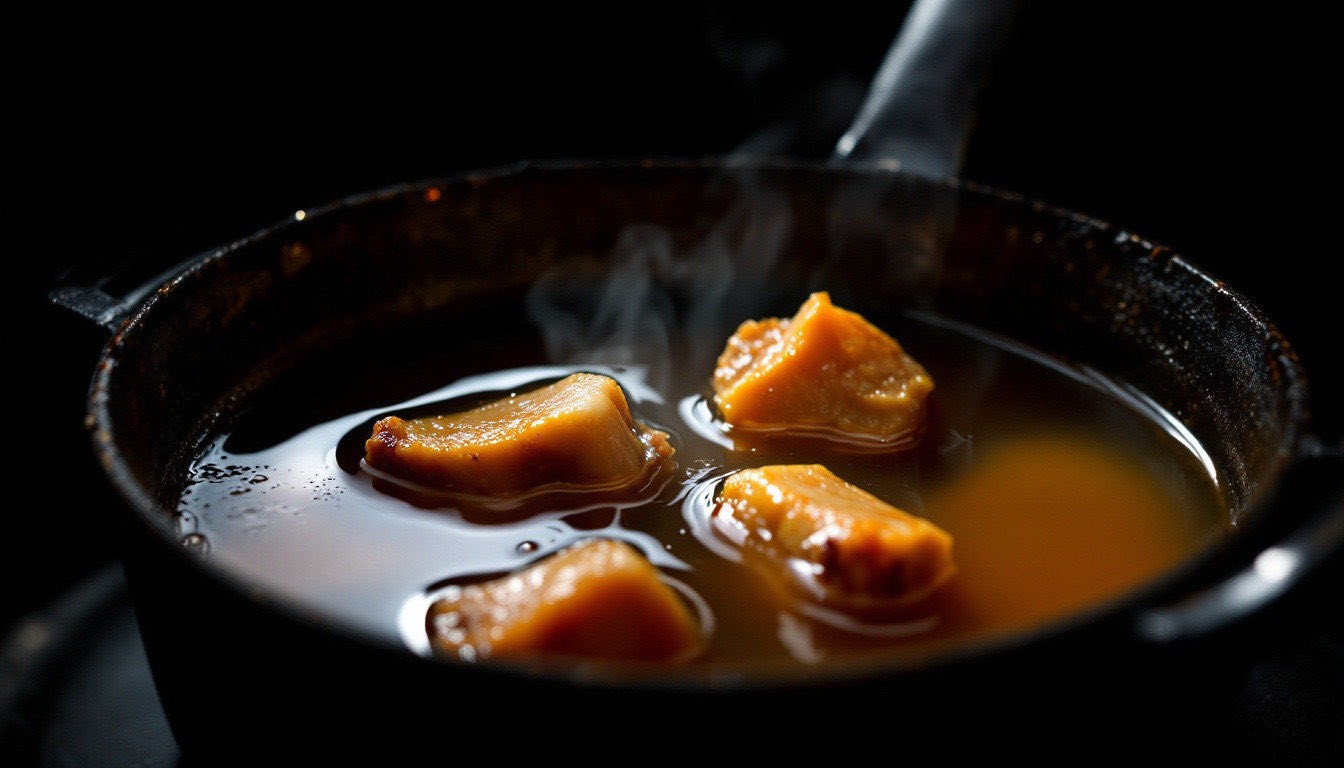 Stock: cold water, and why you never let it boil